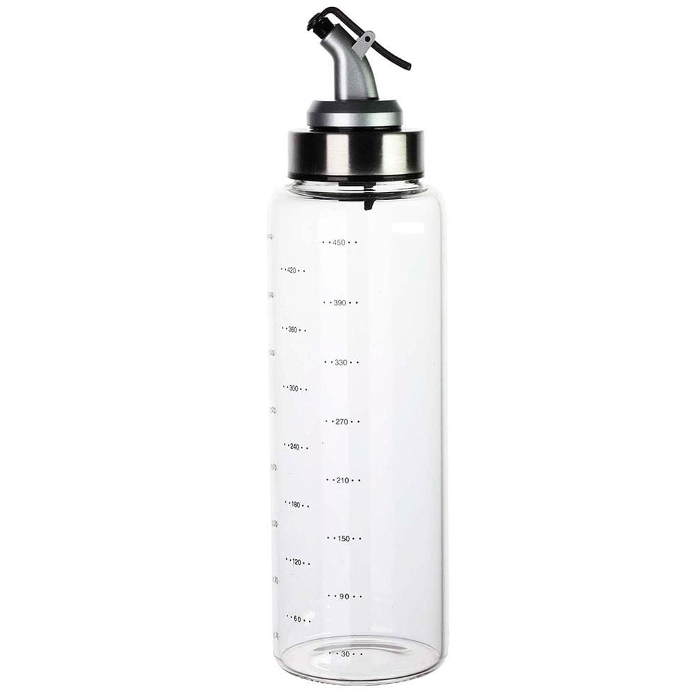 Galheteiro Dynasty em Vidro Borossilicato e Tampa Aço Inox 500ml