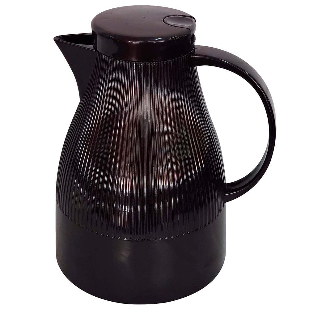 Garrafa Térmica Dynasty Lummiere em Plástico Preta - 1L