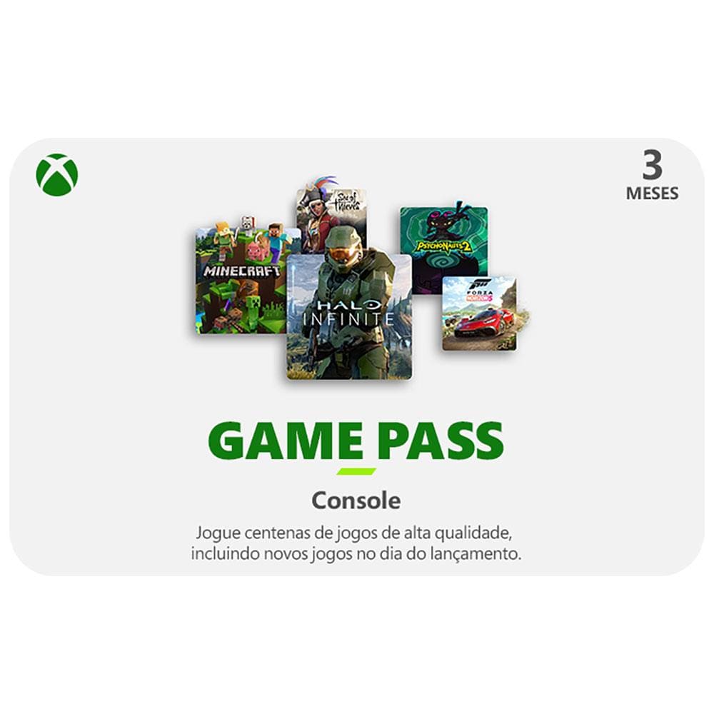 CONSOLE XBOX ONE S 1TB + 3 MESES GAME PASS+LIVE GOLD, Promoção Xbox One S