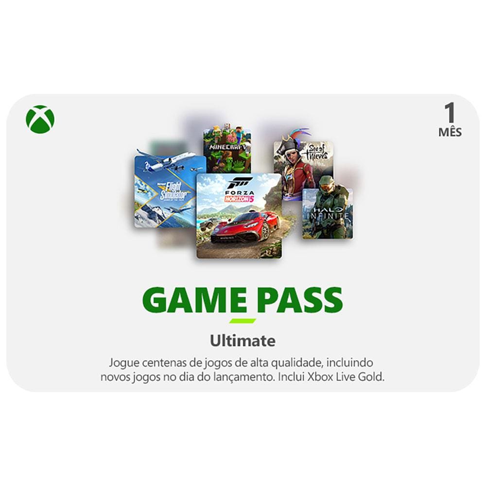 Xbox Game Pass Ultimate - Assinatura 1 Mês