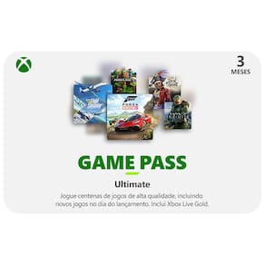 Xbox Game Pass Ultimate - Assinatura 3 Meses
