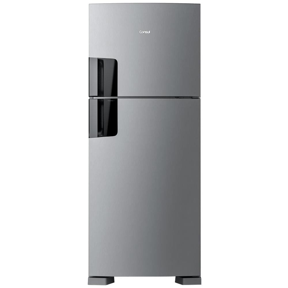 Geladeira Consul Crm50fk Frost Free Duplex 410l Cor Inox 127V