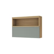 Armário Aéreo Nesher Marquesa em MDF 15mm com 1 Porta e 1 Prateleira - 120cm de largura