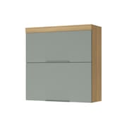 Armário Aéreo Nesher Marquesa em MDF 15mm com 2 Portas e 1 Prateleira - 80cm de largura