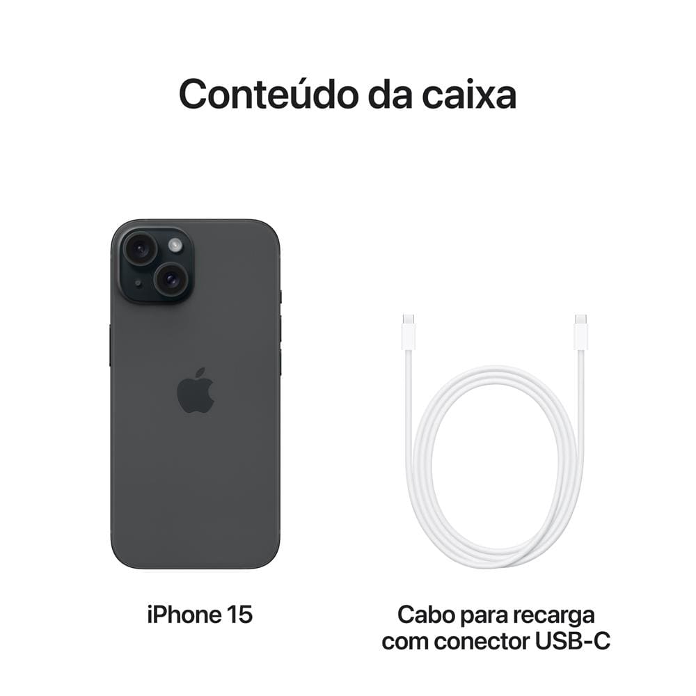 iPhone15　128GB ブラック iPhone 15: Descontos Sensacionais no KaBuM!