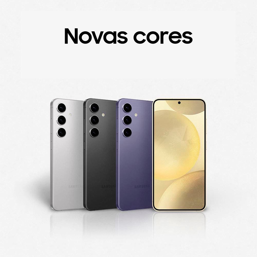 Smartphone Samsung Galaxy S24 5G Violeta | Casas Bahia