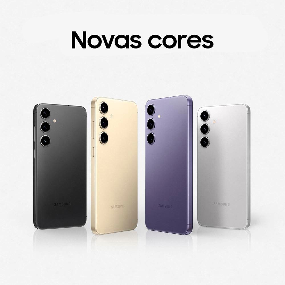 Smartphone Samsung Galaxy S24+ 5G Violeta | Casas Bahia