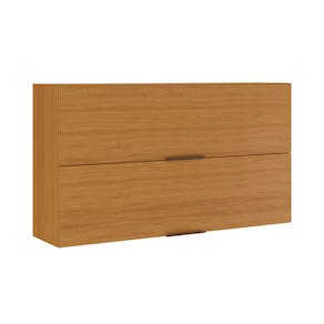 Armário Aéreo Itatiaia Ideale com 2 Portas Basculantes e 2 Prateleiras – Cinamomo
