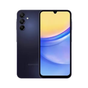 Smartphone Samsung Galaxy A15 5G Azul Escuro 128GB, 4GB RAM, Processador Octa-Core, Câmera Tripla Traseira, Tela Super Amoled de 6.5" 90Hz