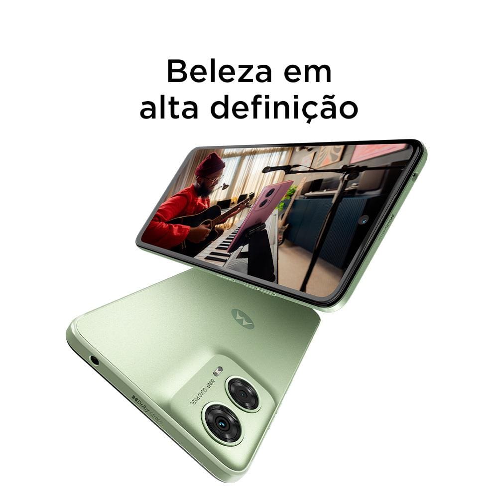 Smartphone Motorola Moto g24 Verde 128GB | Casas Bahia