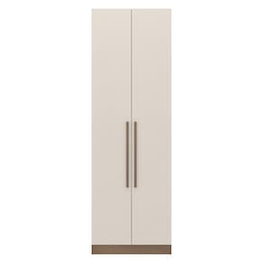 Armário Modulado Bartira Lugano com 2 Portas 2 Gavetas 1 Prateleira Casal – Avelã/Capuccino