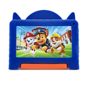 Tablet Infantil Multi Patrulha Canina com Tela de 7”, Wi-Fi, Bluetooth, 64GB, 4GB de RAM, processador Quad-Core e Android 13 GO