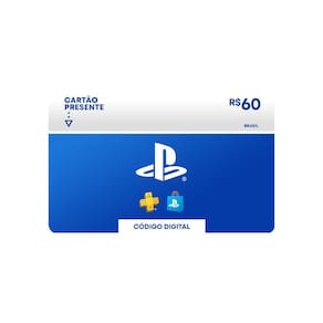 Gift Card Digital Playstation – R$60