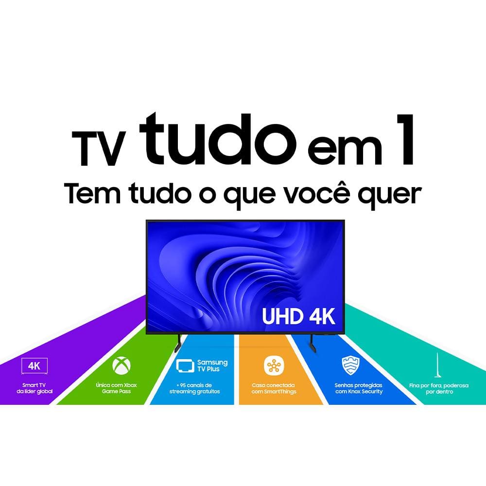 Smart Tv Crystal UHD 4K 65" Samsung 65DU7700