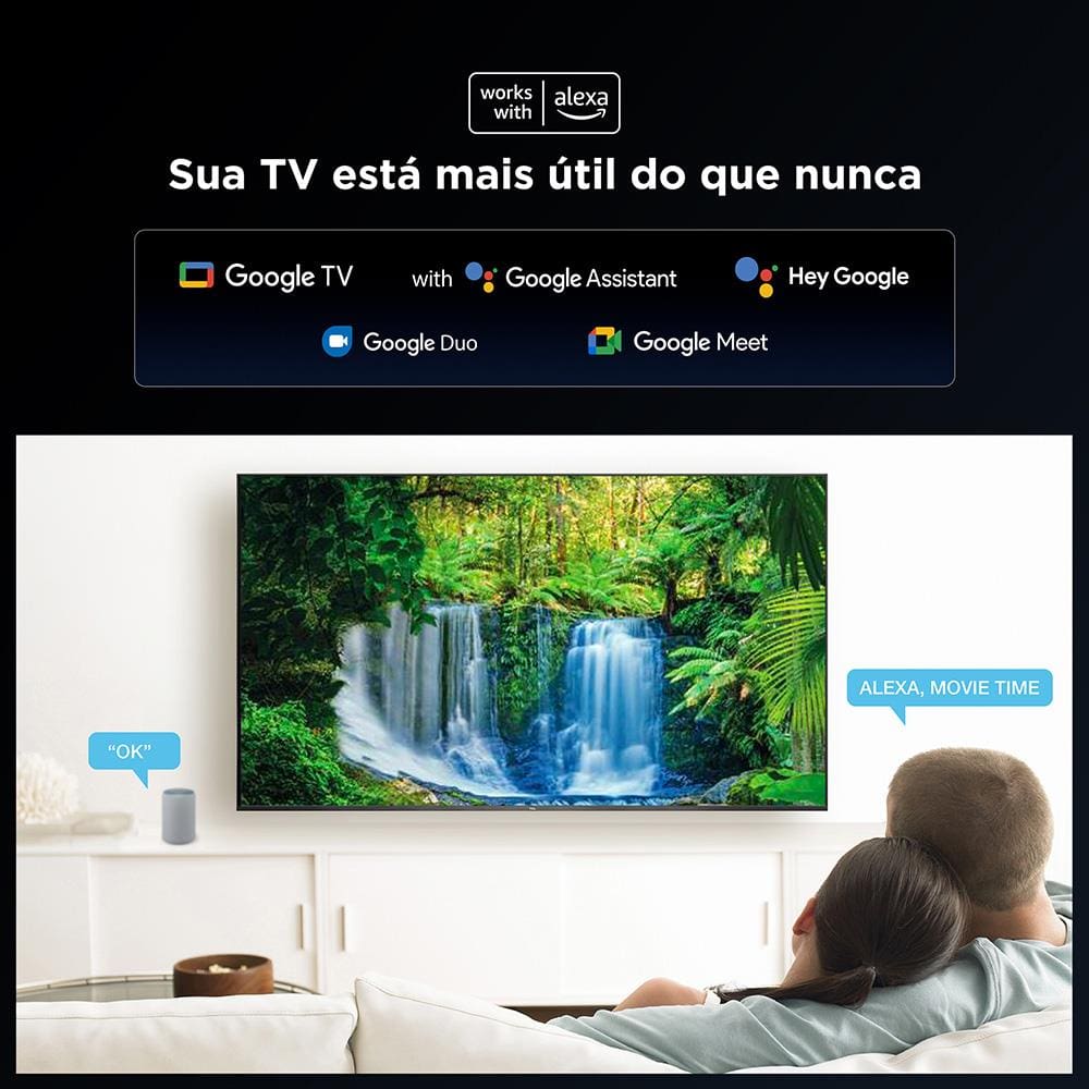 Smart TV 50” 4K TCL 50P755 | Casas Bahia