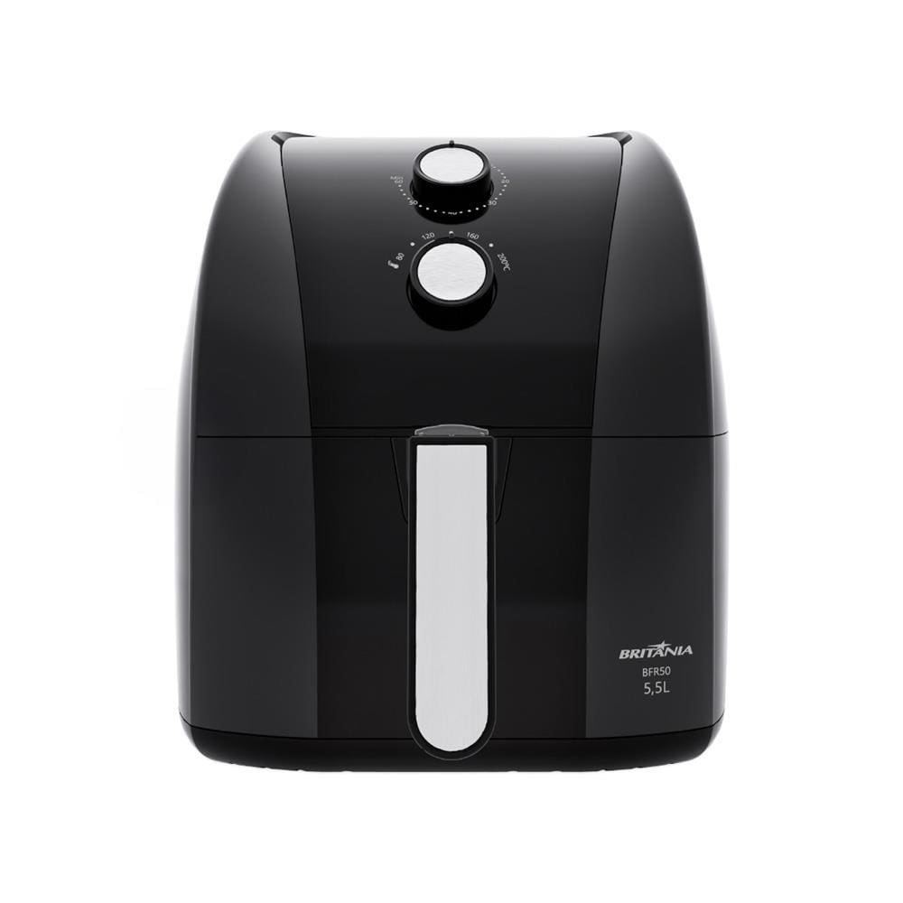 Fritadeira Elétrica Britânia Redstone BFR50 5,5 L – Preto - 220V