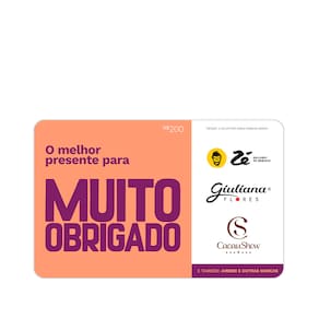 Gift Card Digital Black Hawk Muito Obrigada eGift - R$200