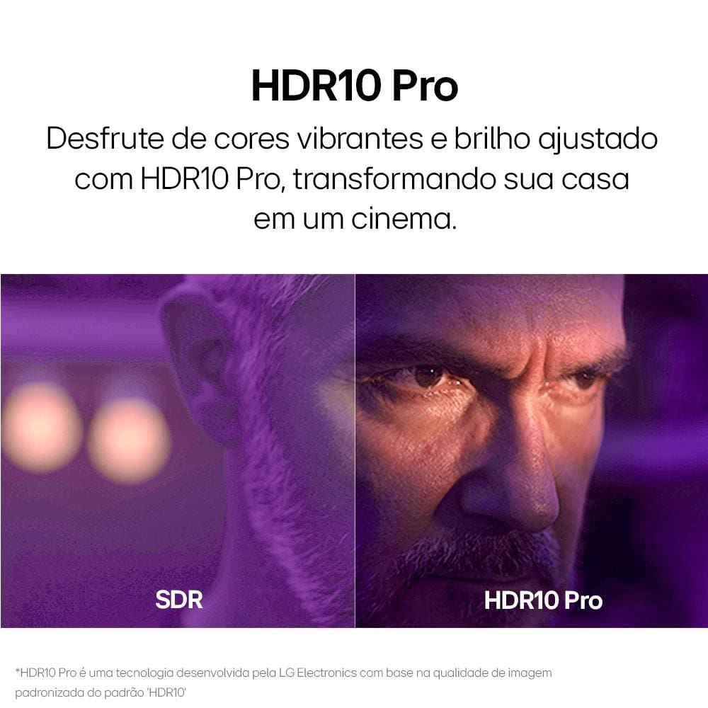 Smart TV 43” LG Full HD 43LR6700 com Processador a5 Ger6 AI, Alexa integrada, LG Channels, webOS 23 compatível com Controle Smart Magic