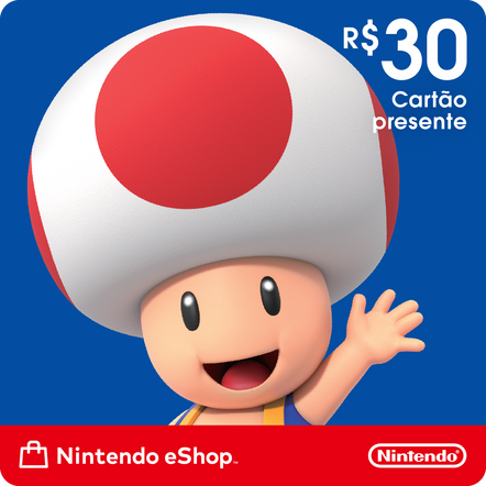 Nintendo Cash R$30 eGift