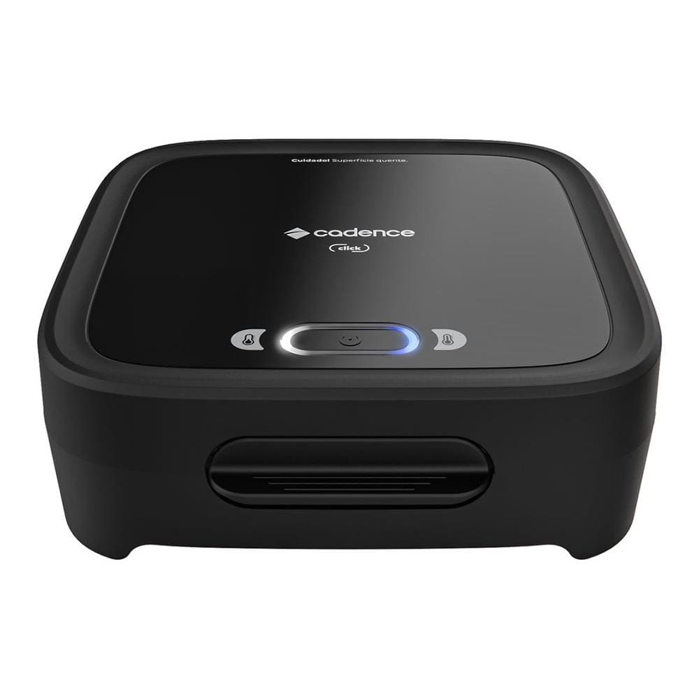 Sanduicheira Elétrica Cadence Click 750W com Botão Liga e Desliga - SAN400 - 220V