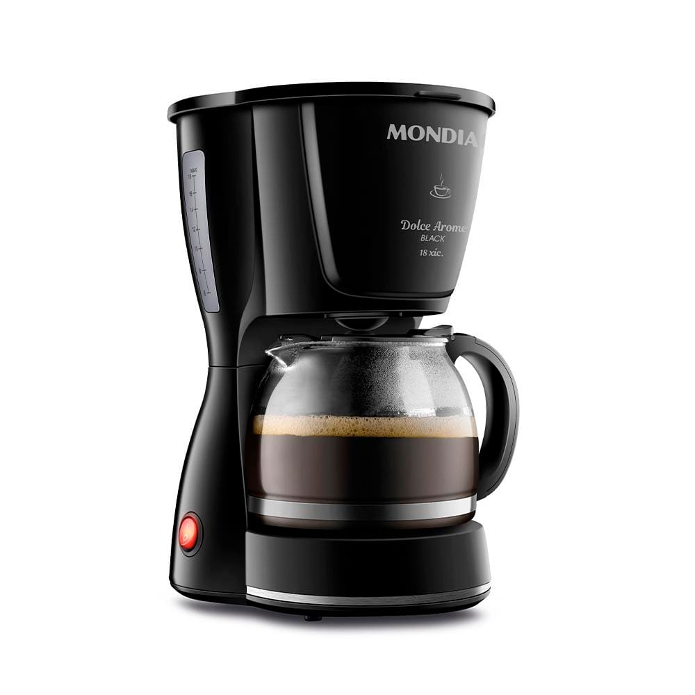 Cafeteira Elétrica Mondial Dolce Arome C-30 18 Xícaras – Preta - 220V