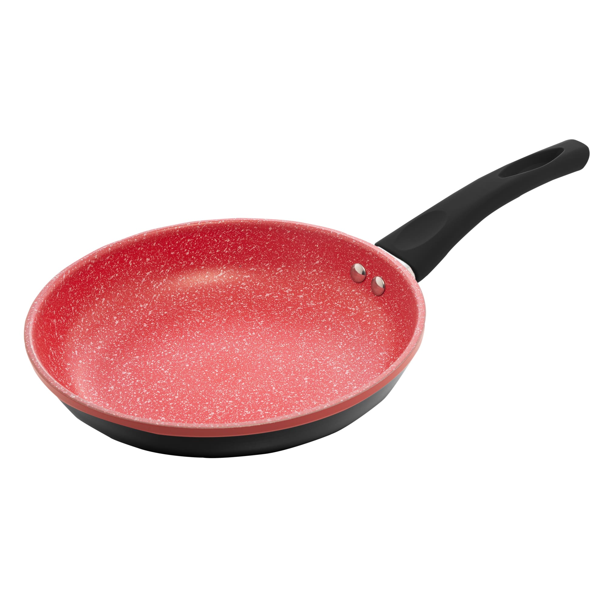 Frigideira de Indução Lyor em Alumínio com Revestimento Cerâmico Granilite Vermelha - 24cm