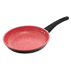 Frigideira de Indução Lyor em Alumínio com Revestimento Cerâmico Granilite Vermelha - 24cm