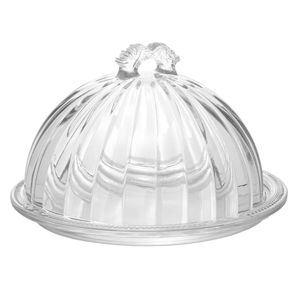 Queijeira de Cristal Ecológico Lyor com Tampa Imperial – 12,5x20,5cm (AxP)