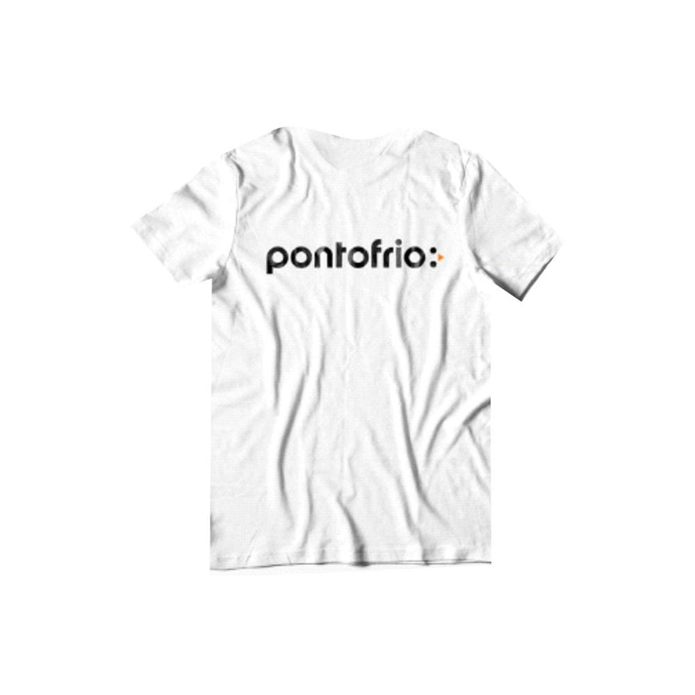 Camiseta Manga Curta Pontofrio - Branca - EXG