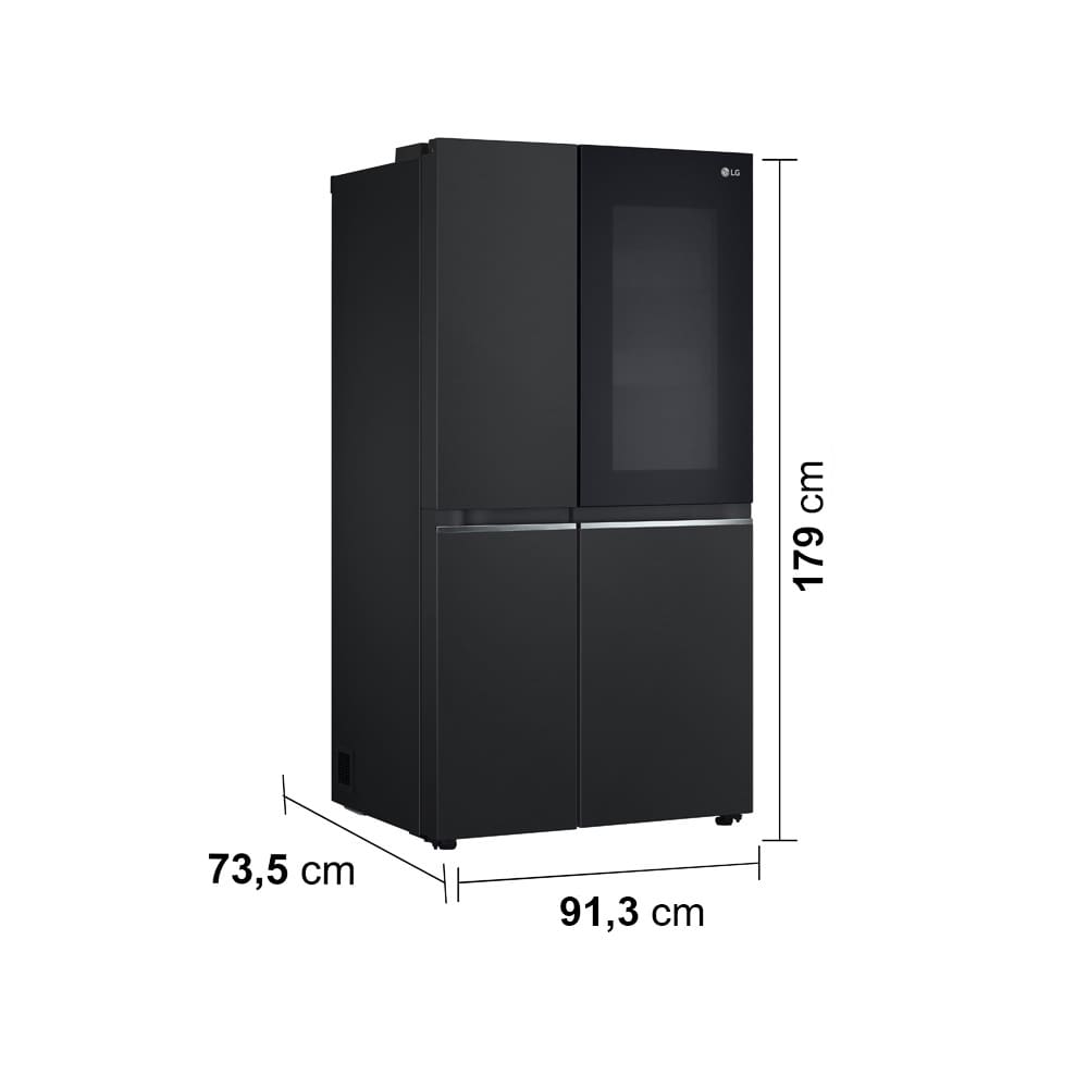 Geladeira LG Side by Side GC-V257SQV | Casas Bahia