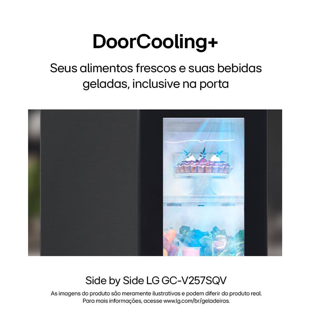 Geladeira LG Side by Side GC-V257SQV | Casas Bahia