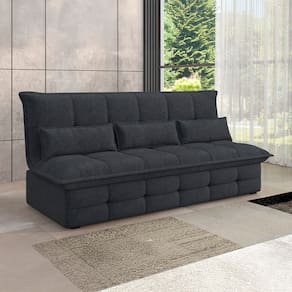 Sofá-Cama 2 Lugares Luizzi Monalisa Revestido em Tecido Boucle - 207cm de Largura