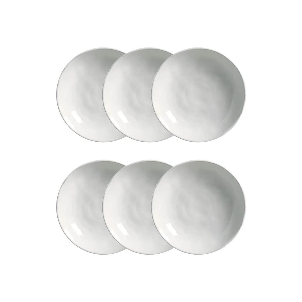 Conjunto de Pratos Fundos Porto Brasil Bio New White 830ml – 6 Peças
