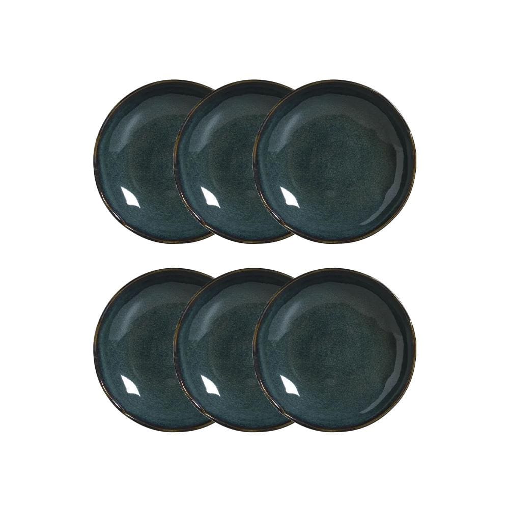 Conjunto de Pratos Fundos Porto Brasil Bio Oceano 830ml – 6 Peças