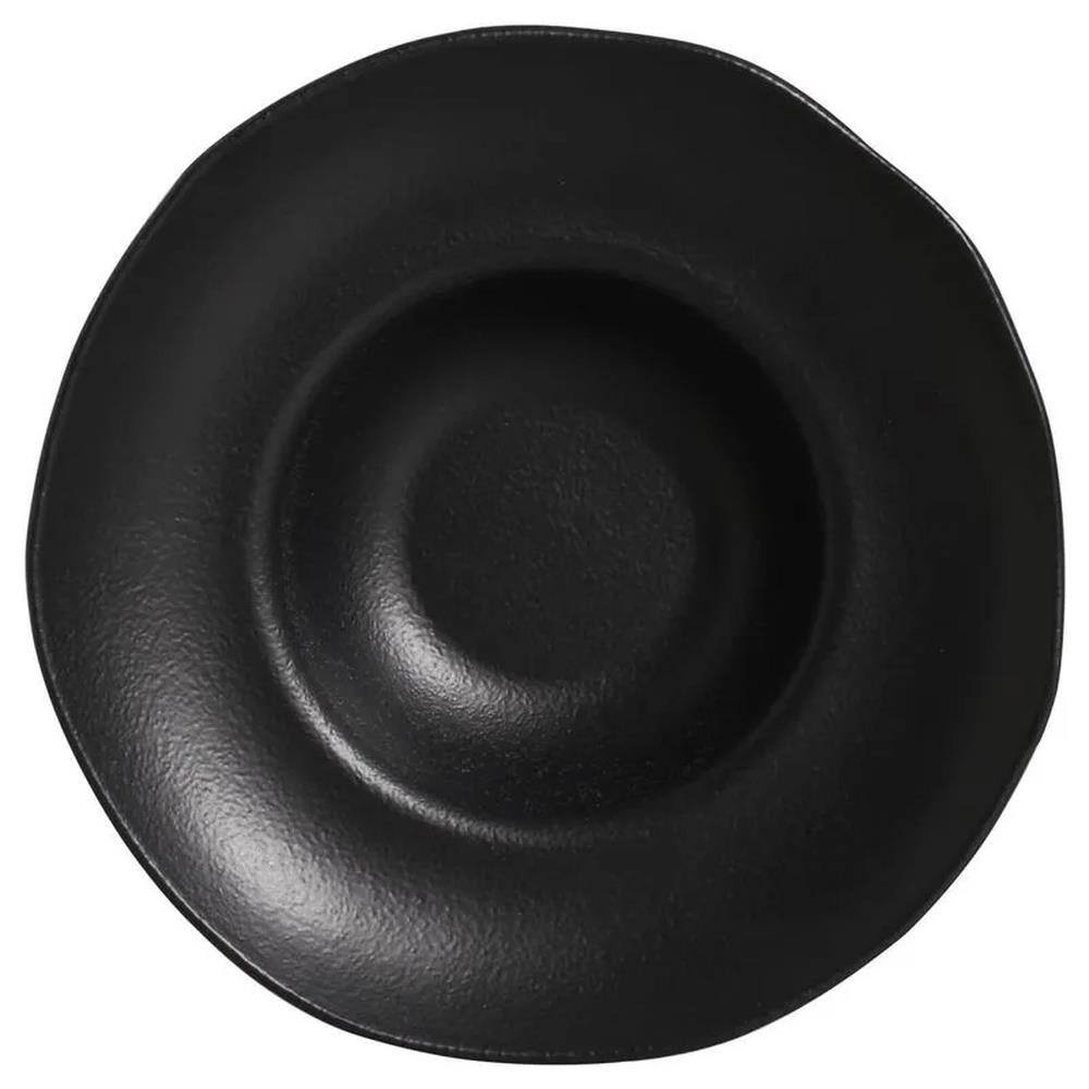 Prato para Massa Porto Brasil Orgânico Preto Matte 450ml