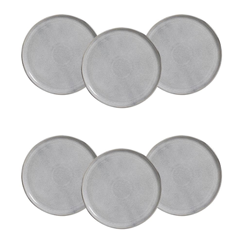 Conjunto de Pratos Rasos Porto Brasil Bio Dust 27,5cm - 6 Peças