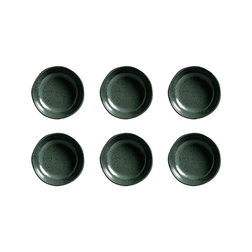 Conjunto de Ramequins Médios Porto Brasil Orgânico Greenery com 6 Peças 70ml – Verde