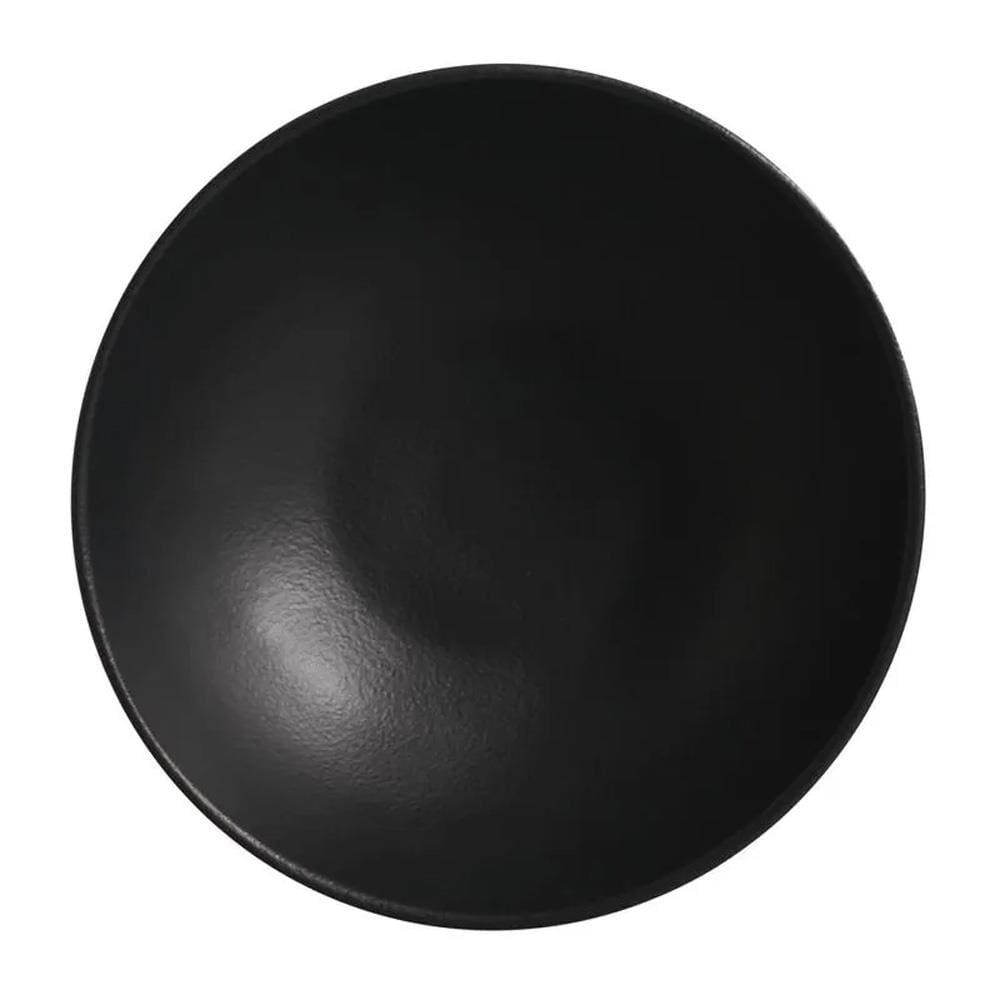 Bowl Médio Porto Brasil Orgânico em Stoneware Preto Matte - 1,9 litros