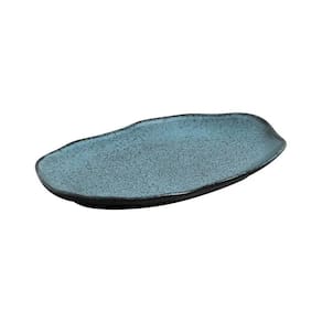 Conjunto de Travessas Oval Rasa Média Porto Brasil Bio Night Sky 30x20cm - 4 Peças