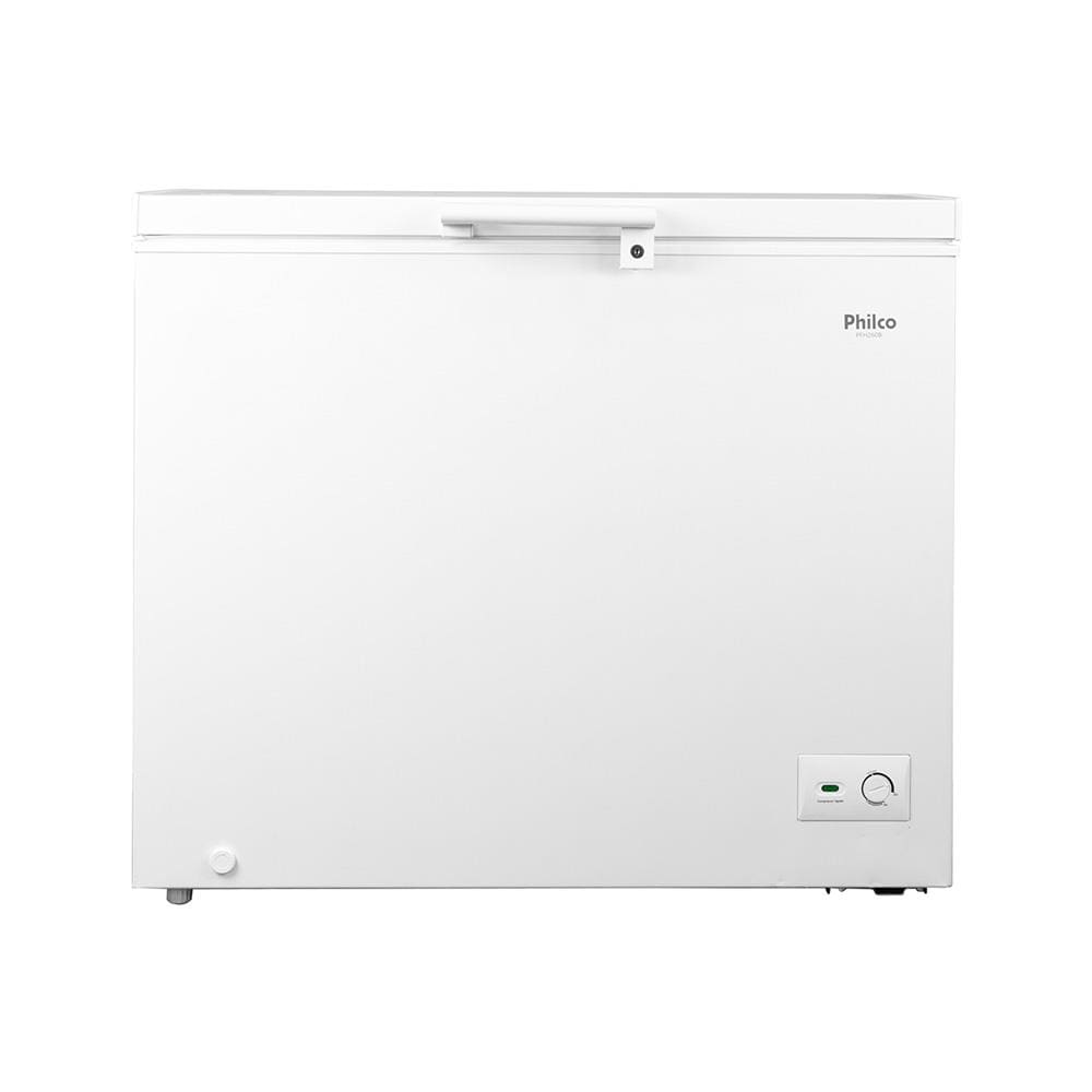 Freezer Horizontal Philco PFH260B Pés com Rodízio, 1 Porta, R600a e Degelo Manual Branco - 253 litros - FREEZER HORIZONTAL PHILCO 253L PFH260B CC BC 2