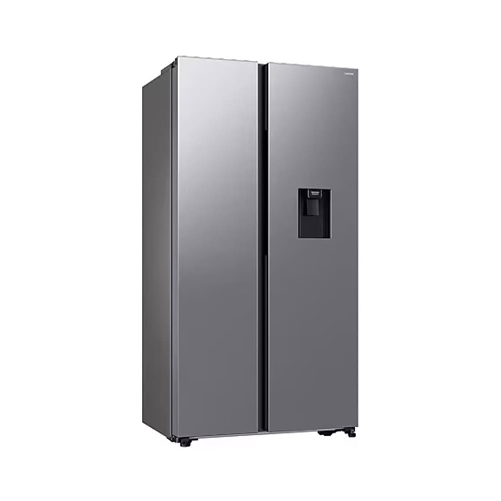 Geladeira Side by Side Samsung SmartThings Inox com Dispenser de Água RS57, AI Energy Mode e SpaceMax - 560 litros