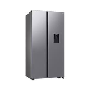 Geladeira Side by Side Samsung SmartThings Inox com Dispenser de Água RS57, AI Energy Mode e SpaceMax - 560 litros