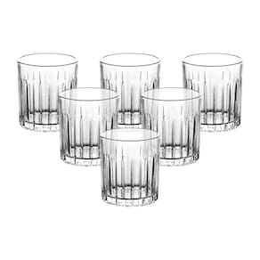 Jogo de Copos Baixos L'Hermitage Soho em Cristal Ecológico 310ml - 6 peças
