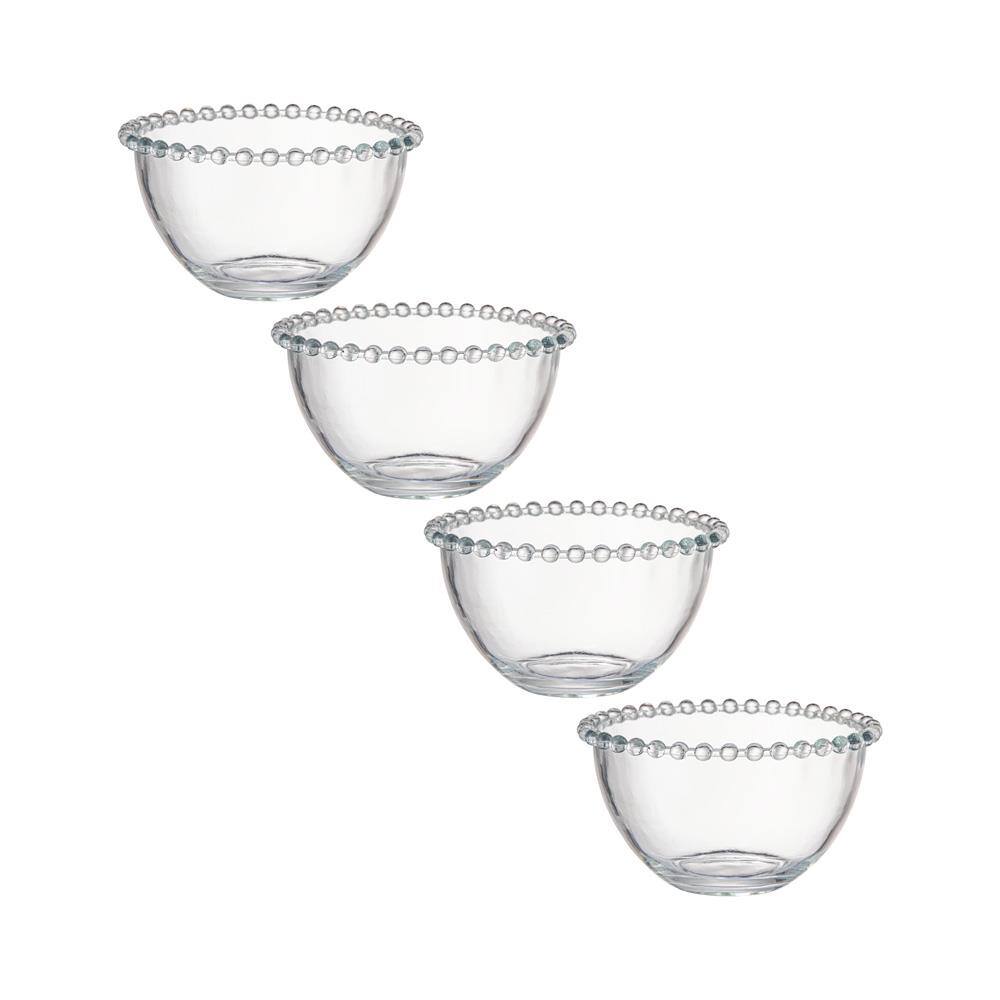 Jogo de Bowls L’Hermitage Bolinha Cristal 435ml - 4 Peças