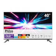 Smart TV 40” Philco Full HD LED PTV40M9GR2CGB com Sistema Operacional Roku TV, Dolby Audio, Processador Quad-Core, Entradas USB e HDMI