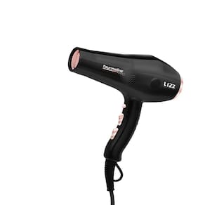 Secador de Cabelos Lizz Tourmaline Pro com Motor AC Profissional 2150W - Preto/Rosé