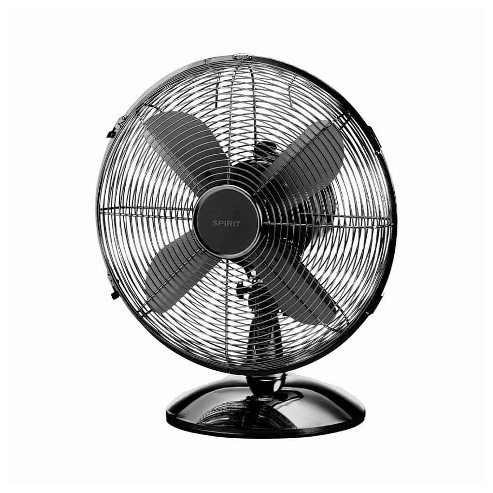Ventilador de Mesa 40cm Spirit Retro com 3 Velocidades e Função Oscilação – Chumbo Metálico  - 220V