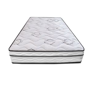 Colchão de Solteiro Cama InBox Moderne Ortopédico com Camada Especial de Espuma D45 25x88x188cm - Branco/Grafite