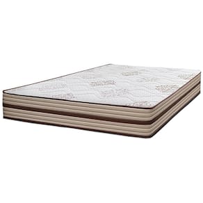 Colchão Queen Cama InBox Livity com Molas Ensacadas e Espuma D26 24x158x198cm – Bege