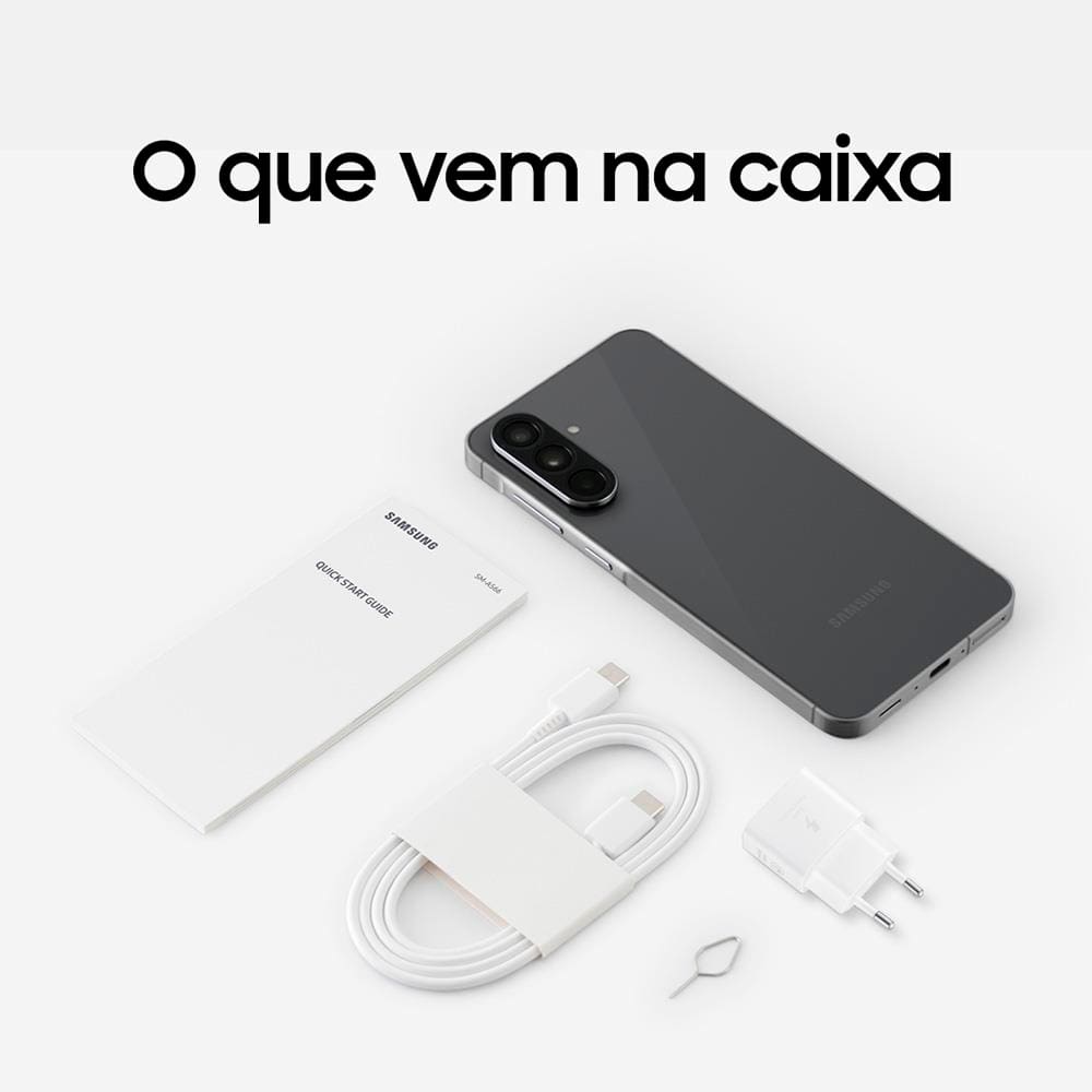 Smartphone Samsung Galaxy A56 5G Preto | Casas Bahia